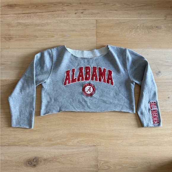 Alabama Off The Shoulder Sweatshirt - Picture 1 of 4